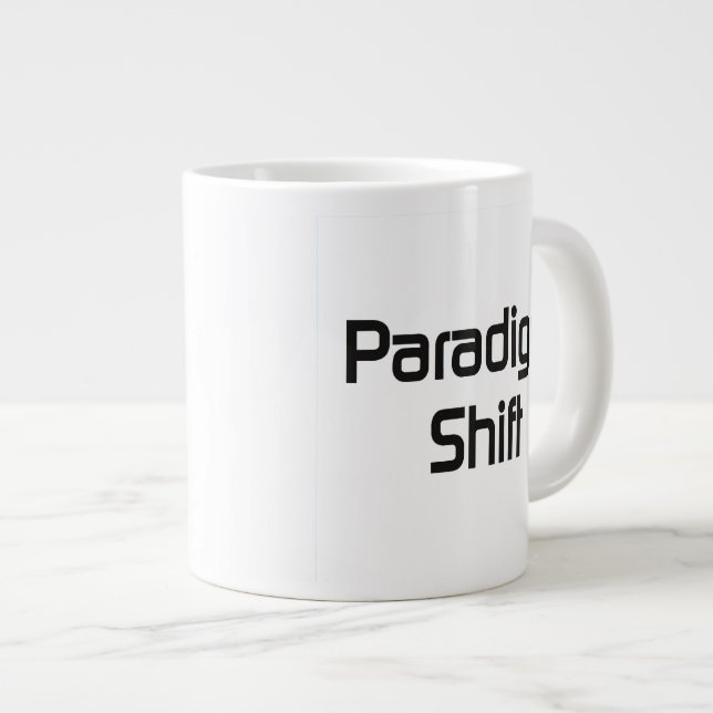 Caneca De Café Grande Paradigma Shift bf (Frente Esquerda)