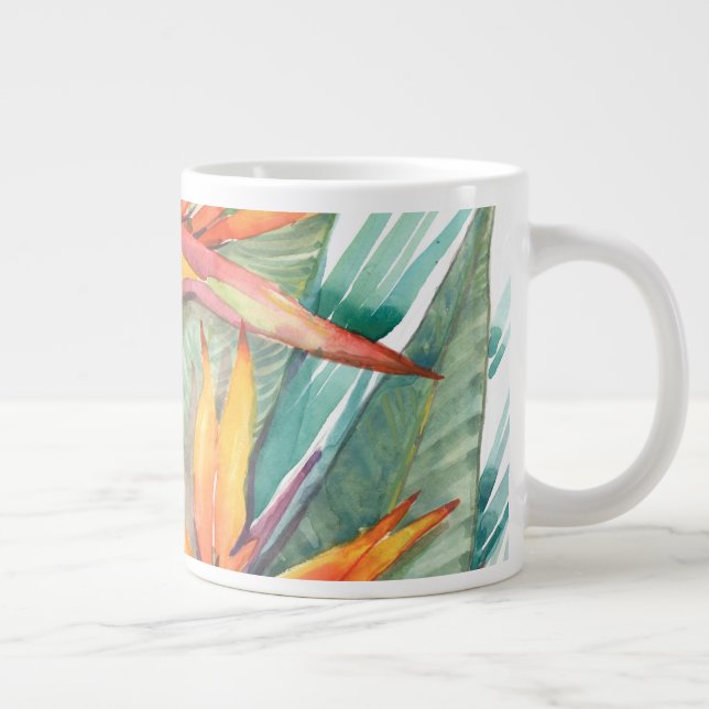 Caneca De Café Grande Paraíso Botânico Tropical II (Direita)