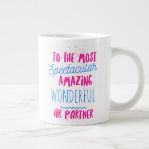 Caneca De Café Grande parceiro HR Mu