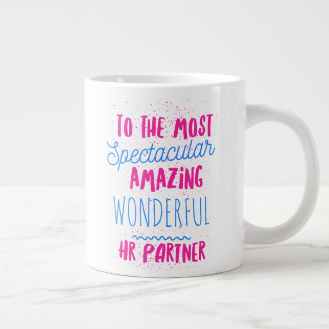 Caneca De Café Grande parceiro HR Mu (Direita)
