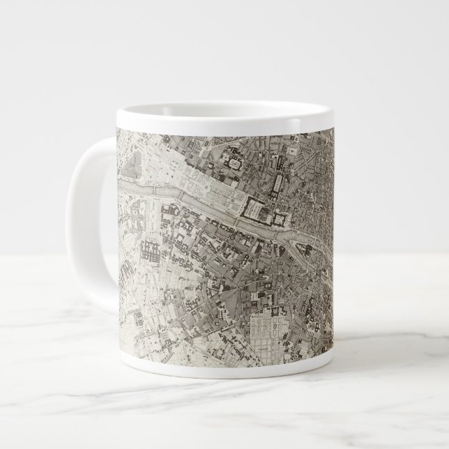 Caneca De Café Grande  Paris (Frente Esquerda)