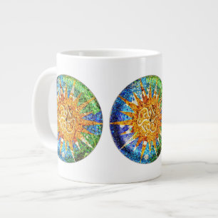 Caneca De Café Grande Park Guell - Mosaicos Specialty Mug