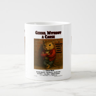 Caneca De Café Grande Paródia do Filme Gerbil Without a Cause