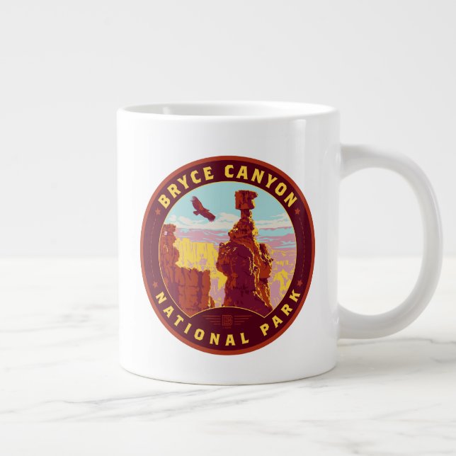 Caneca De Café Grande Parque Nacional Bryce Canyon (Direita)