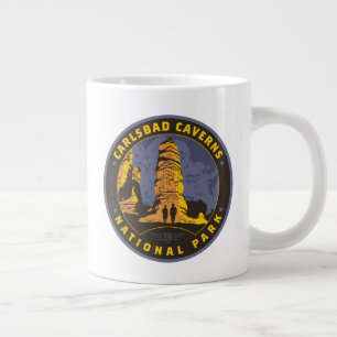 Caneca De Café Grande Parque Nacional Carlsbad
