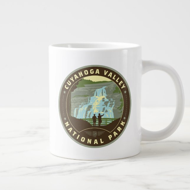 Caneca De Café Grande Parque Nacional Cuyahoga (Direita)