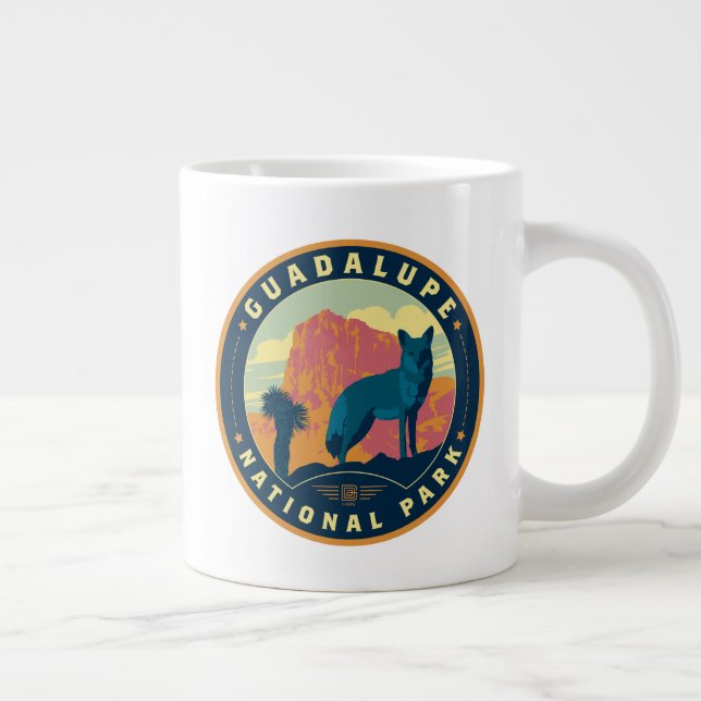 Caneca De Café Grande Parque Nacional Guadalupe (Direita)