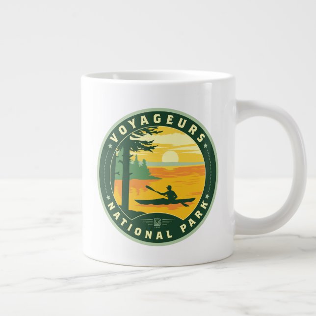 Caneca De Café Grande Parque Nacional Voyageurs (Direita)