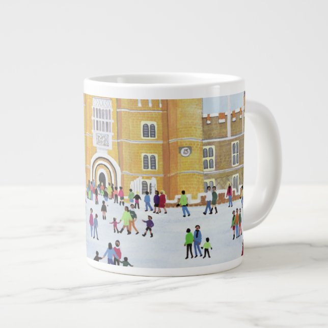 Caneca De Café Grande Parte dianteira 1991 do Hampton Court (Frente Esquerda)
