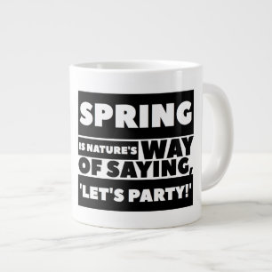 Caneca De Café Grande Partido Jumbo Mug