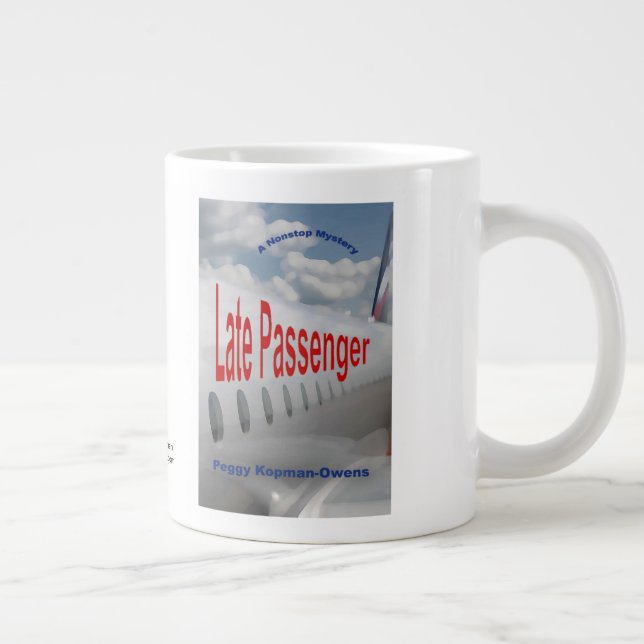 Caneca De Café Grande "Passageiro Atrasado" Um Mistério Sem Parada (Direita)