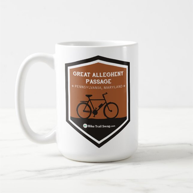 Caneca De Café Grande passagem de Allegheny (Esquerda)