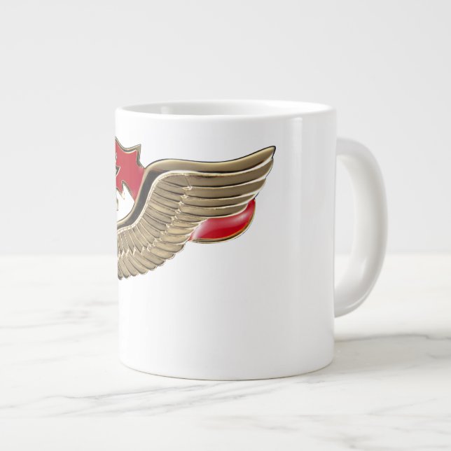 Caneca De Café Grande Pathfinder (Frente Esquerda)