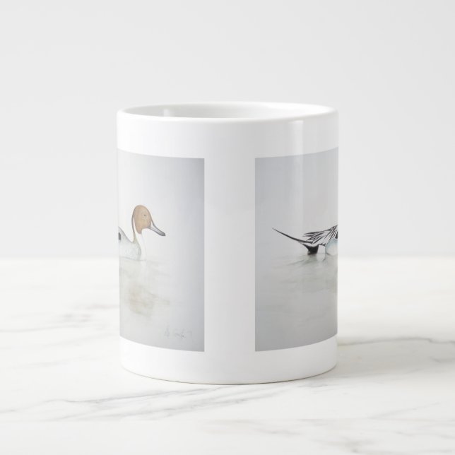 Caneca De Café Grande Pato de Pintail 2011 (Frente)