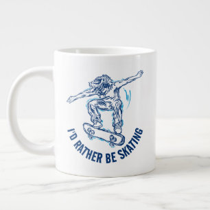 Caneca De Café Grande Patre Fazendo Ar De Médio, Preferencialmente Estan