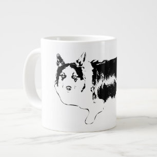Caneca De Café Grande Patrulha de Invólucro Cruzado