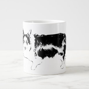 Caneca De Café Grande Patrulha de Invólucro Cruzado