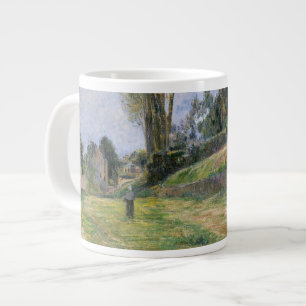Caneca De Café Grande Paul Gauguin Rua em Rouen