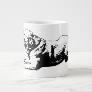 Caneca De Café Grande Pausa Esfinge - Ouro