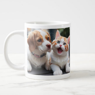 Caneca De Café Grande Pawsitivamente Puro Design de Mug de Jumbo Pet Pet