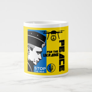 Caneca De Café Grande Paz Para A Ucrânia
