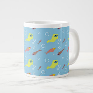 Caneca De Café Grande Peixe