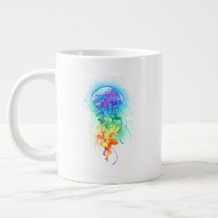 Caneca De Café Grande Peixe-medusa