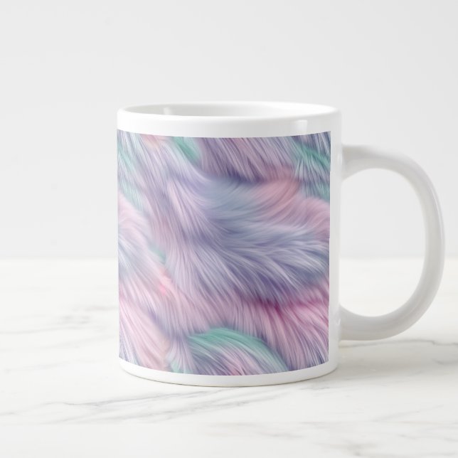 Caneca De Café Grande Pele Arco-Íris (Direita)