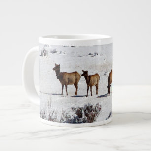 Caneca De Café Grande Pele de neve em jumbo