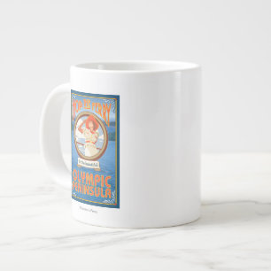 Caneca De Café Grande Península Olimpiadas, WashingtonSalte o Ferry