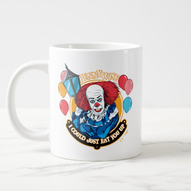 Caneca De Café Grande Penitenciário Clássico - Eu Podia Comê-Lo (Esquerda)