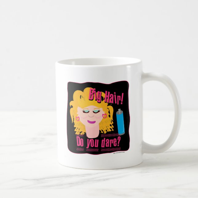 Caneca De Café Grande Penteado Você Se Atreve! (Direita)