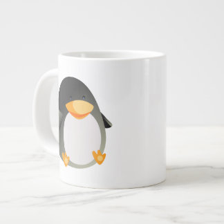 Caneca De Café Grande Pequeno Pinguim