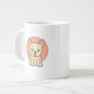 Caneca De Café Grande Pequenos Snortles, Cream