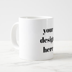 Caneca De Café Grande Personalizar ou personalizar