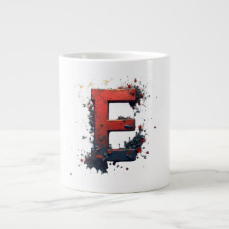 Caneca De Café Grande Personalized Sports Fan Monogram Custom Initial