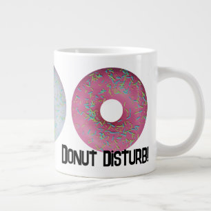 Caneca De Café Grande Perturbação da rosquinha!