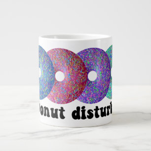 Caneca De Café Grande Perturbação da rosquinha