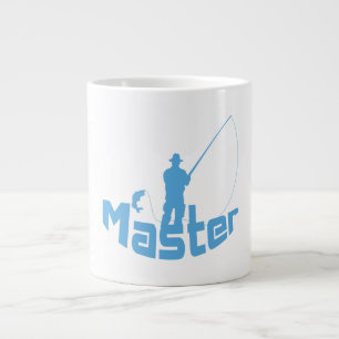 Caneca De Café Grande Pesca com mosca