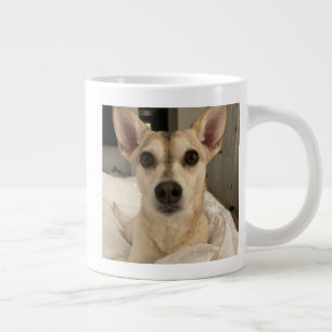 Caneca De Café Grande Pet Photo Mug Personalizado - Cachorro Personaliza