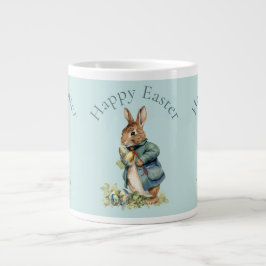 Caneca De Café Grande Peter the rabbit Easter egg hunt