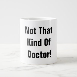 Caneca De Café Grande PhD Mug