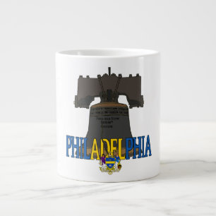 Caneca De Café Grande Philadelphia Pennsylvania Liberty Bell