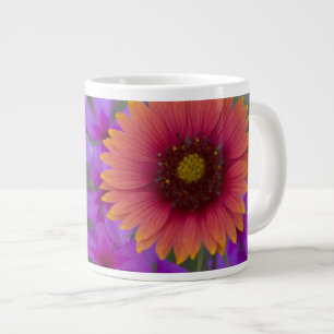 Caneca De Café Grande Phlox e Indian Blanket perto de Devine Texas