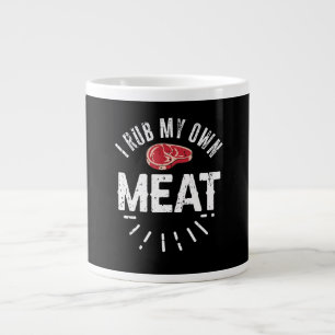 Caneca De Café Grande Piada Engraçado CHURRASCO de Chef Esfregar Minha P