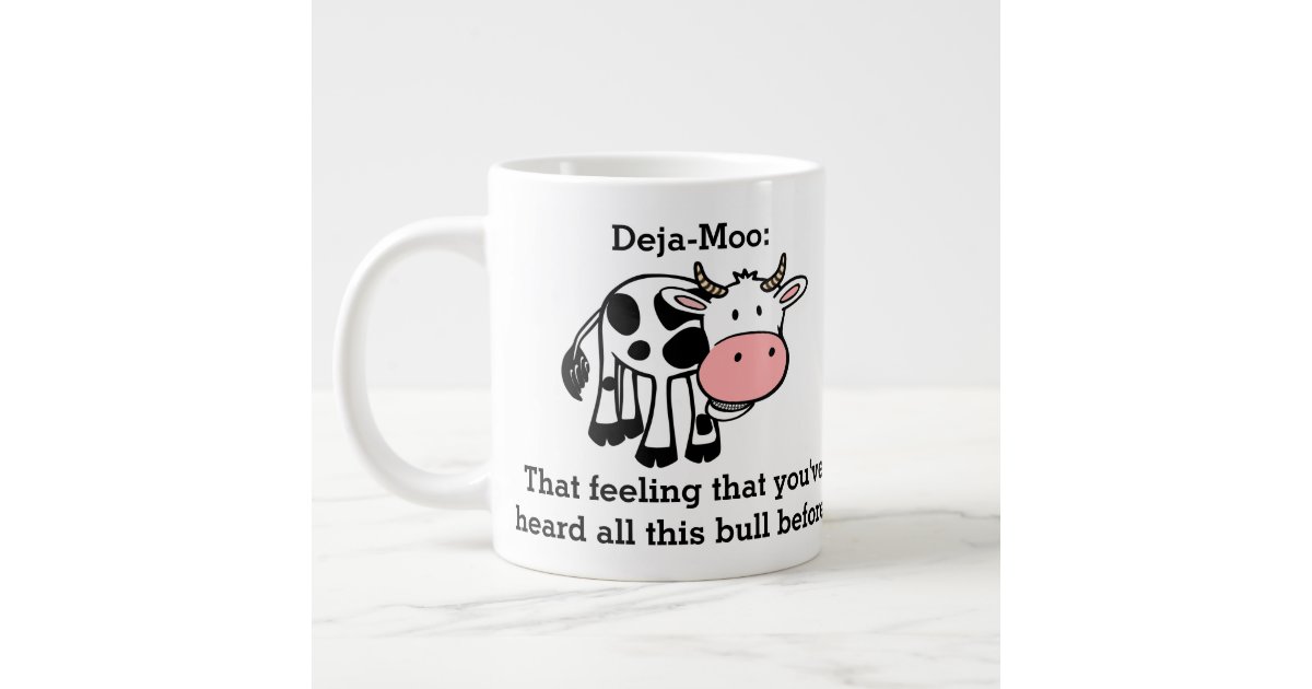 Caneca De Cafe Grande Piadas Engracadas De Vaca Deja Moo Zazzle Com Br E beijos pra vacas que não gostaram. caneca de cafe grande piadas engracadas de vaca deja moo zazzle com br