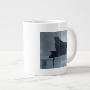 Caneca De Café Grande piano preto 2004