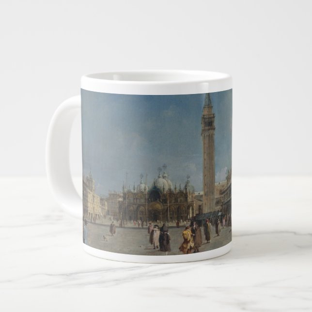 Caneca De Café Grande Piazza San Marco (Frente Esquerda)