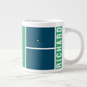 Caneca De Café Grande Pickleball
