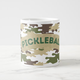 Caneca De Café Grande Pickleball Camo